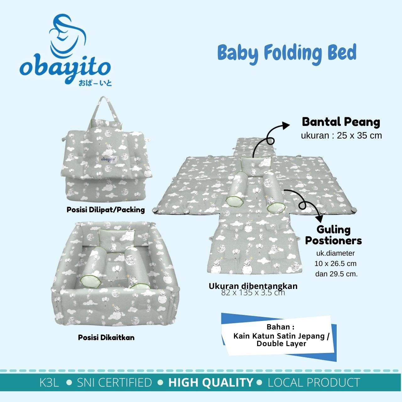 Baby Folding Bed
