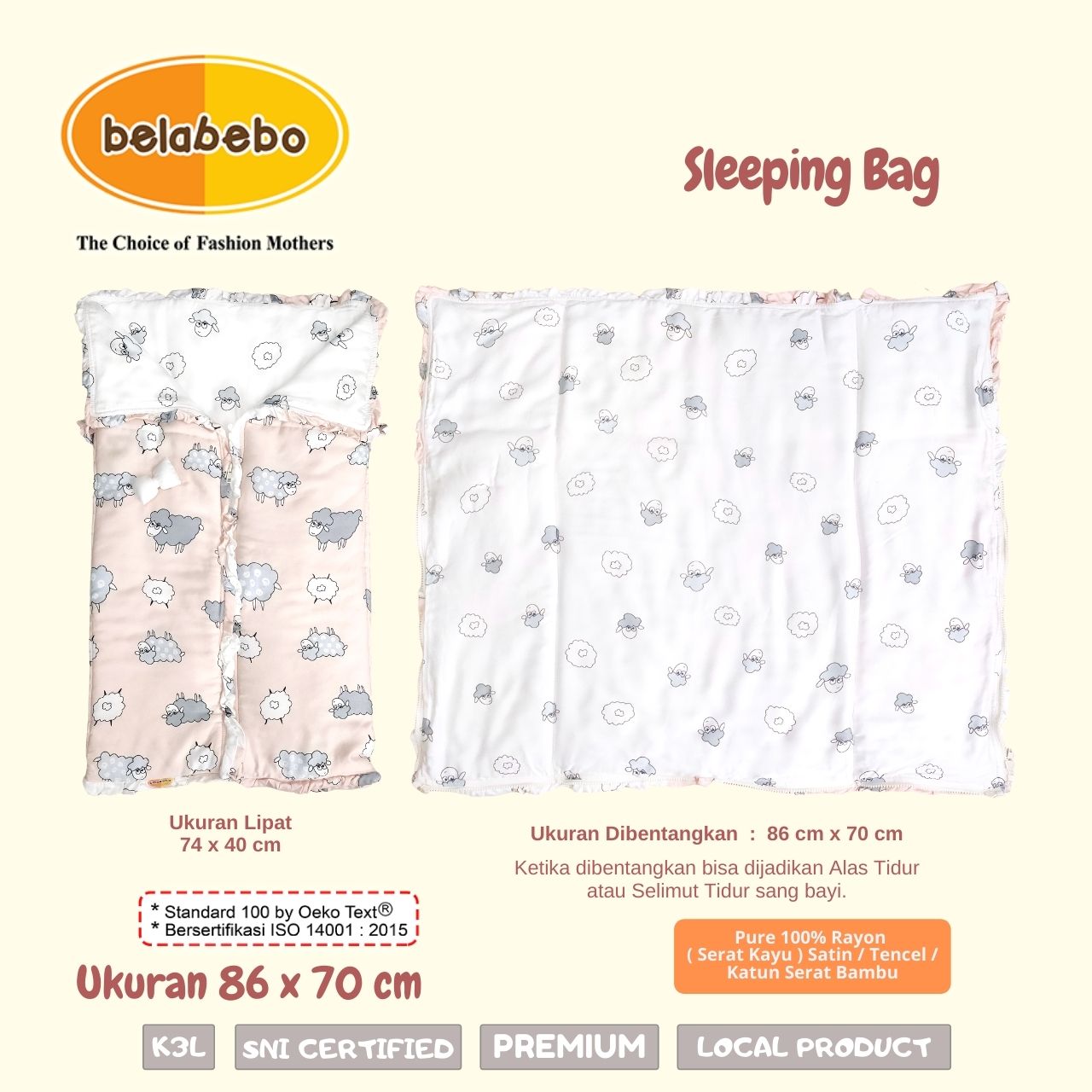 Sleeping Bag Ukuran Belabebo