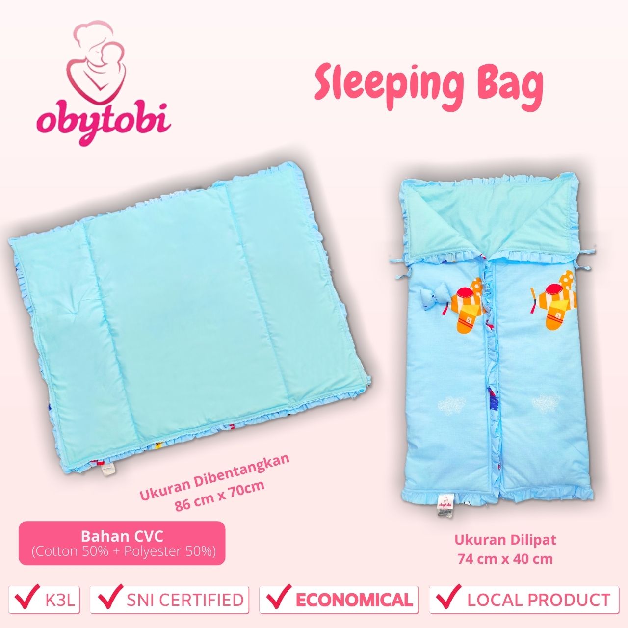 Sleeping Bag Ukuran Obytobi