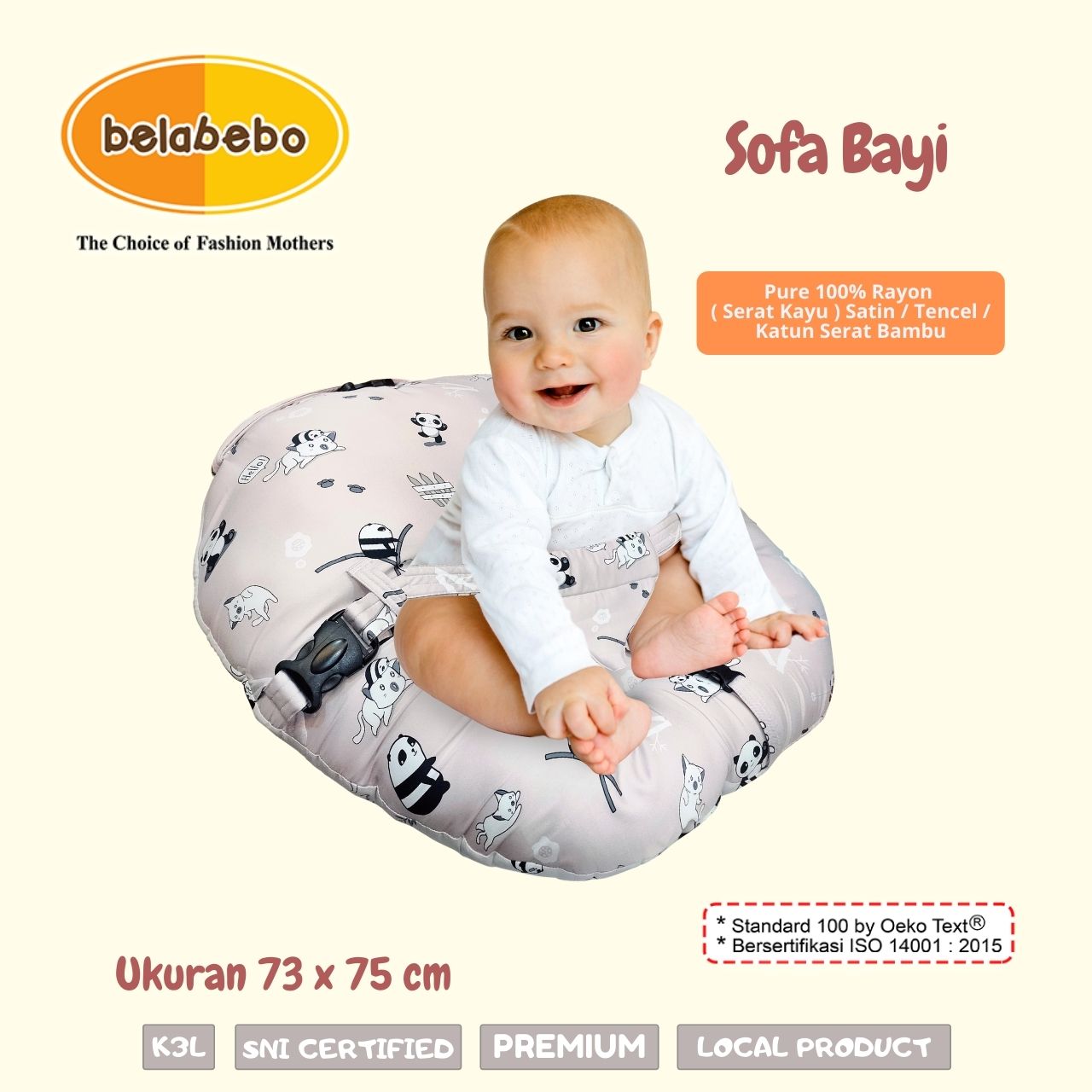 Sofa Bayi untuk bayi bersantai