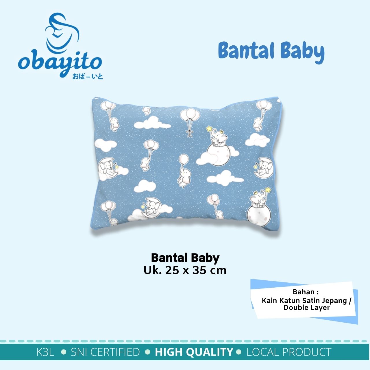 Bantal Baby Obayitoi