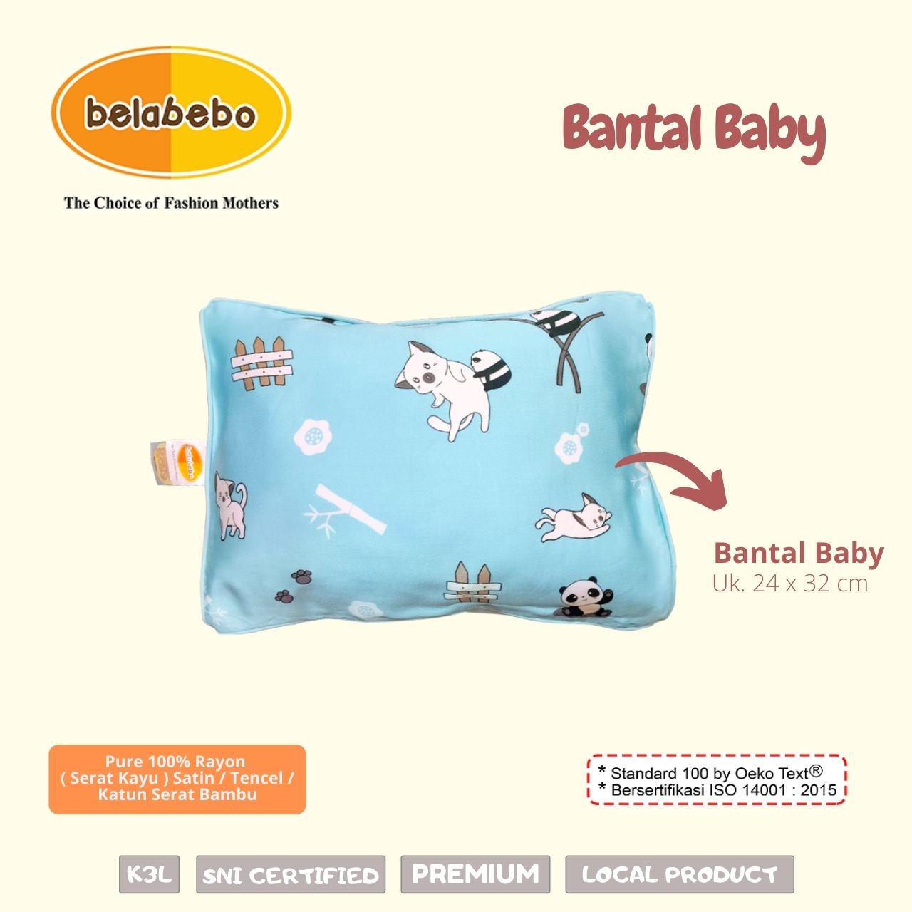 Bantal Baby belabebo