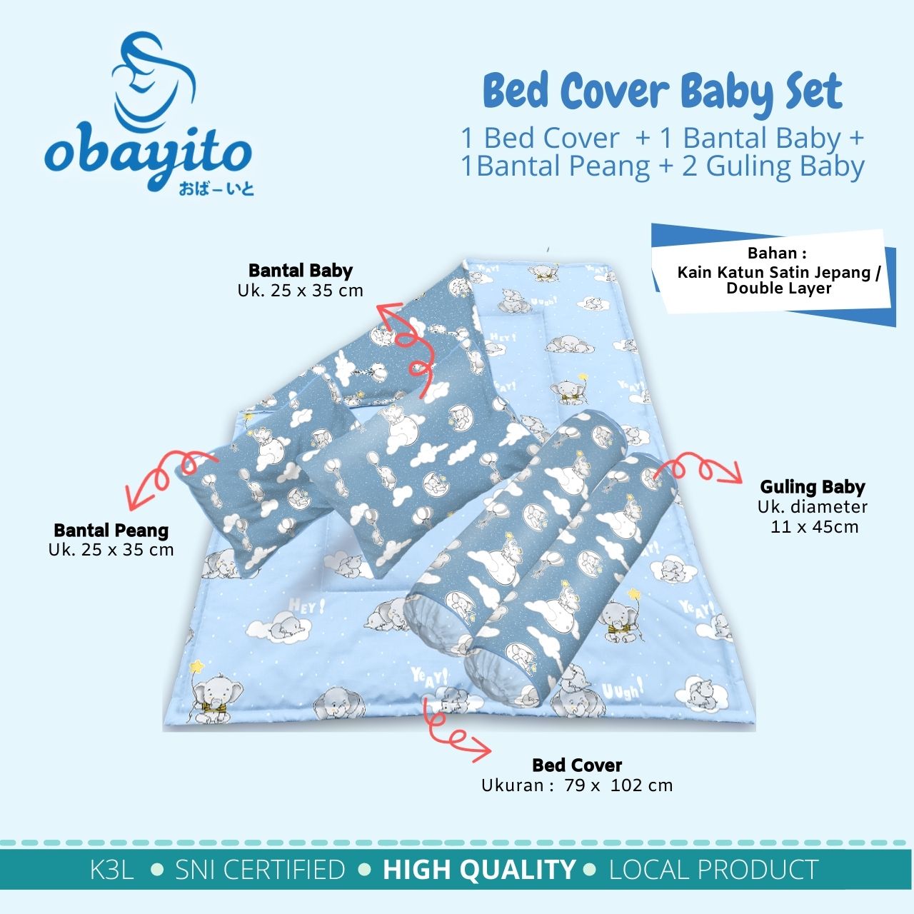 Bed Cover Baby set