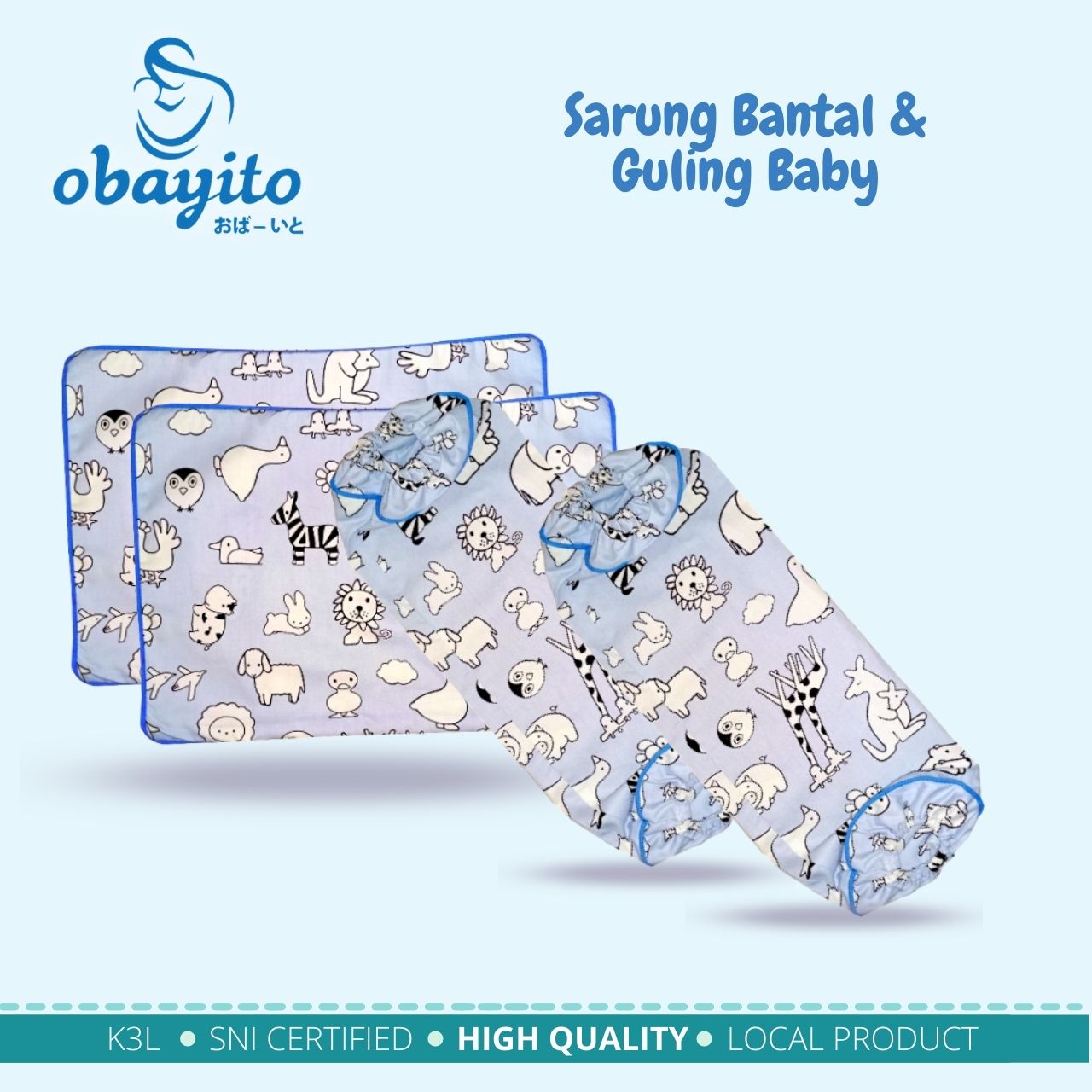 Sarung bantal & Guling baby dari obayito