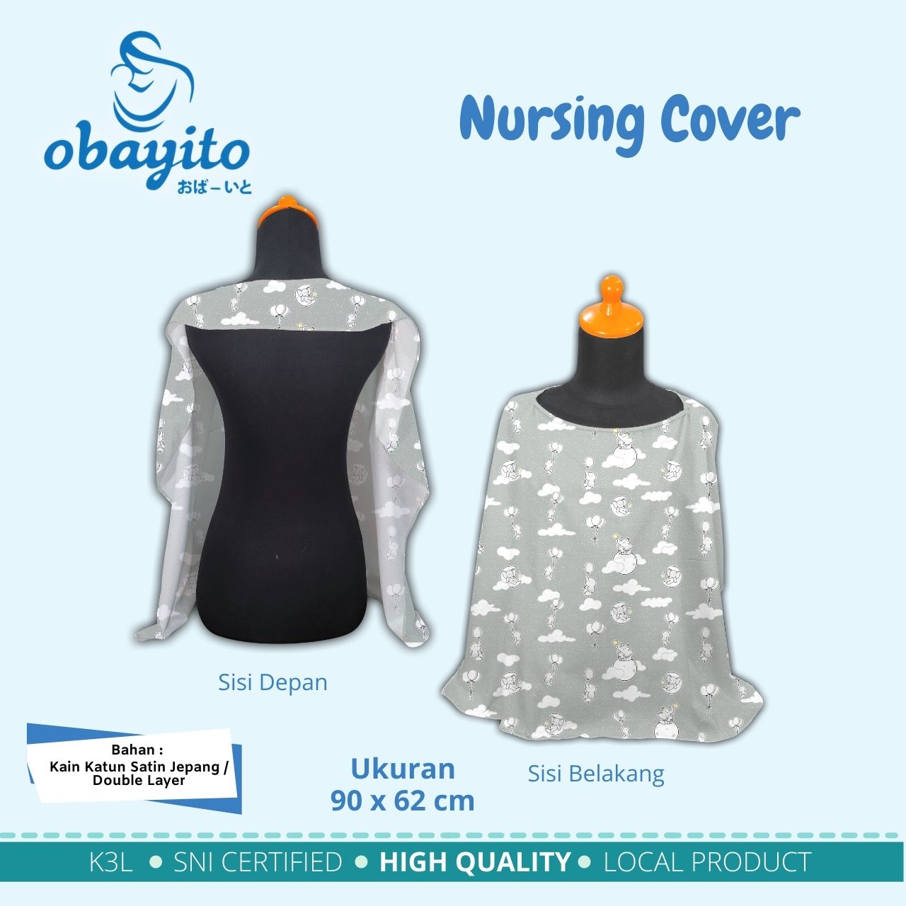 Detail Nursing Cover dari obayito