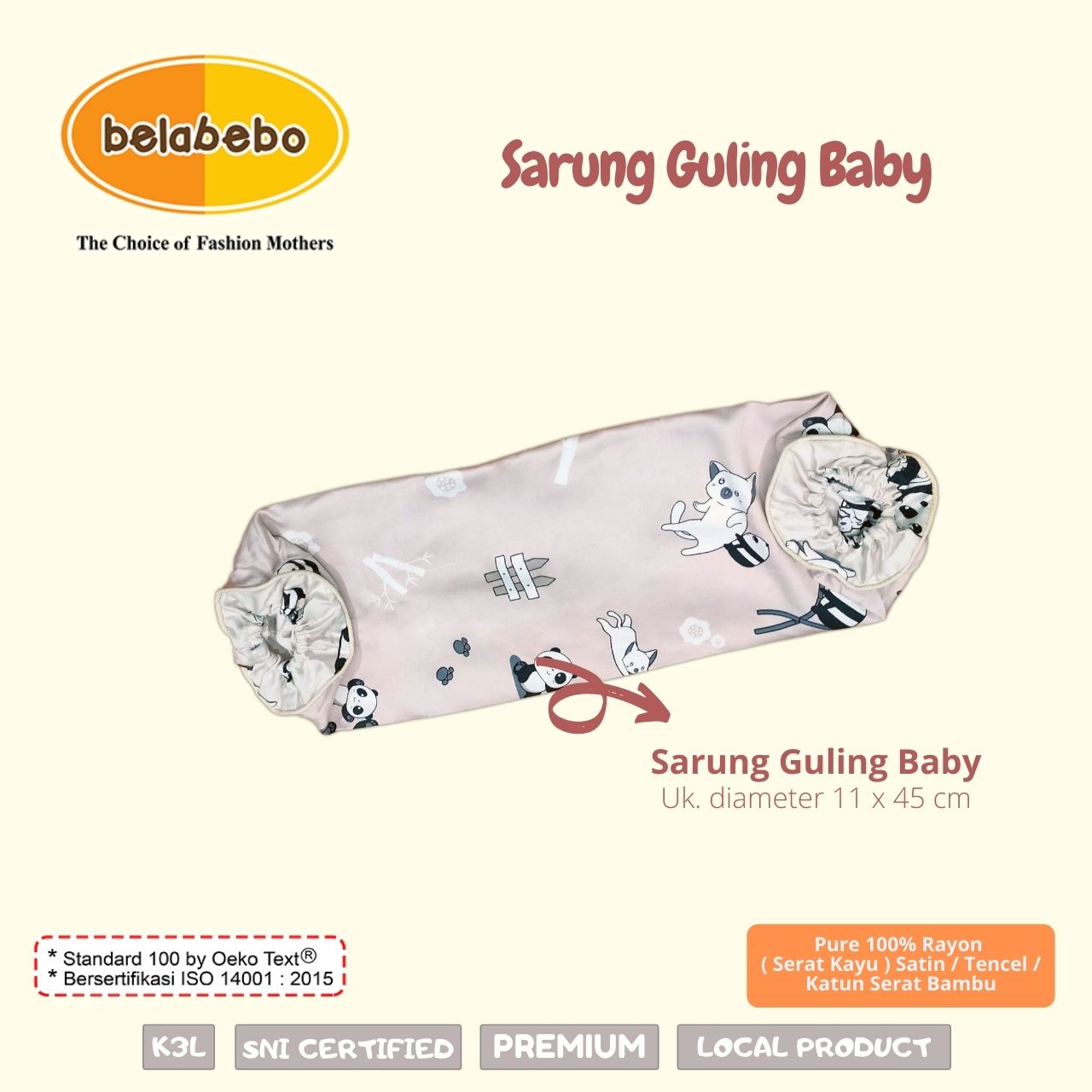 sarung Guling baby belabebo